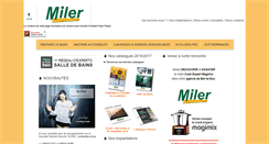 Desktop Screenshot of miler.fr