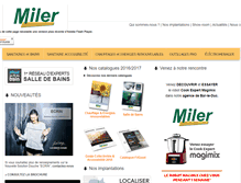 Tablet Screenshot of miler.fr